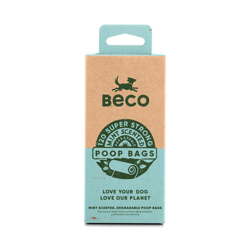 Beco Mint Scented Poop Bags For Dogs & Cats