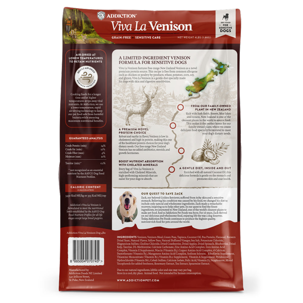 Photo inspiration: Gallery Detail: Addiction Viva La Venison Kibble For Dog