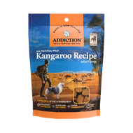 Addiction Kangaroo Grain-Free Meaty Bites Dog Treats 113g