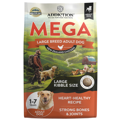 Addiction Mega Kibble For Large Dogs