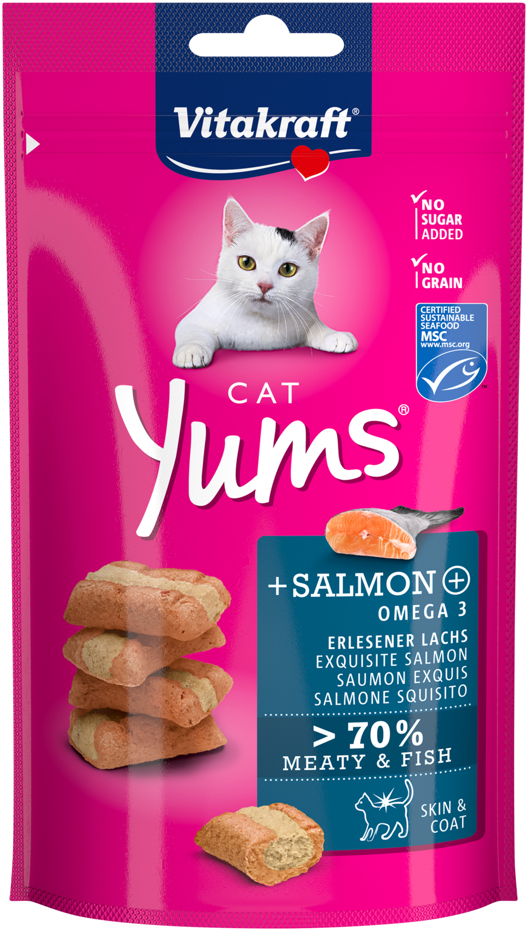 Vitakraft Yums® Salmon (Cat) 40g