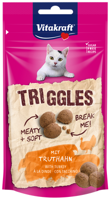 Vitakraft Cat Triggles With Turkey - 40g