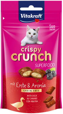 Vitakraft Crispy Crunch Duck + Aronia (Superfood) (Cat) 60g