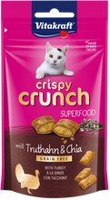 Vitakraft Crispy Crunch With Turkey & Chia Superfood 60g