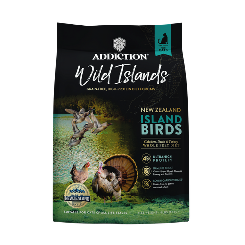 Addiction Wild Islands Island Birds (Cat) 1.8kg Duck, Turkey & Chicken Dry Food