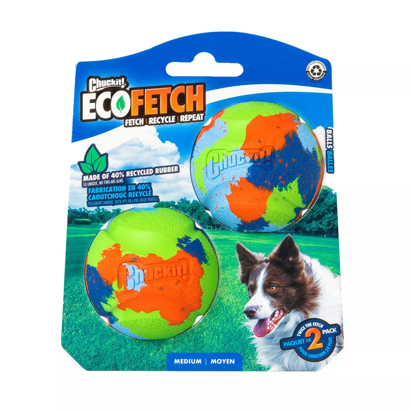 Chuckit Eco Fetch Ball  Medium