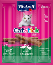 Vitakraft Cat Stick Duck & Rabbit (3 x 6g)