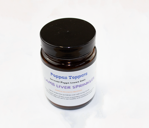 Poppas Toppers Lamb Sprinkles 50g For Dogs & Cats