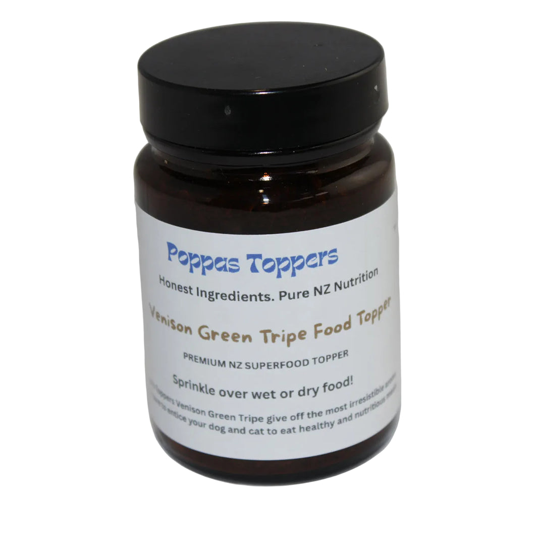 PoppasToppersVenisonngreentripe