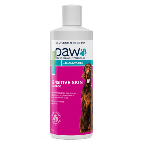Blackmores PAW Sensitive Skin Shampoo For Dogs 500ml