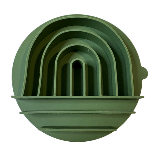 Waggin Tails Slow Feeder Insert Olive Arch 15cm