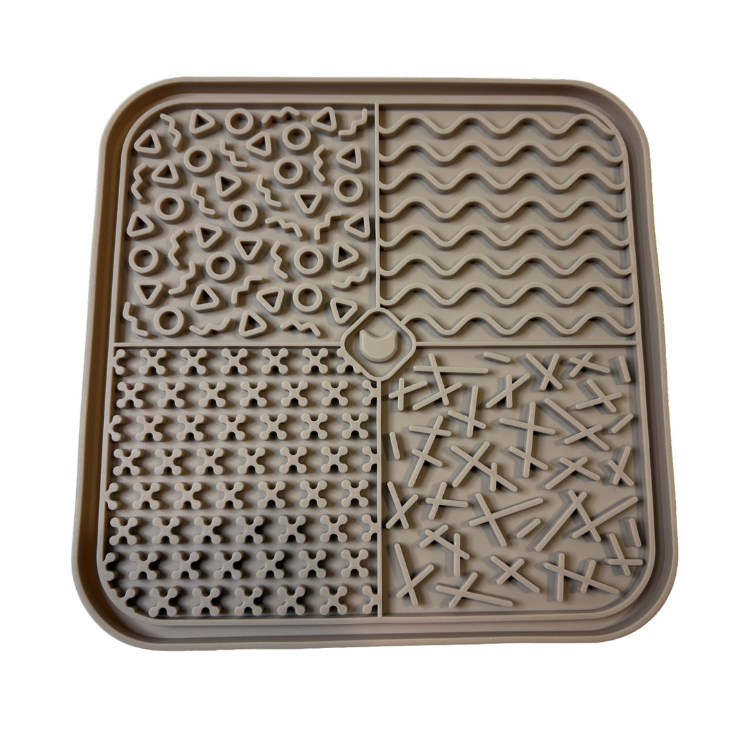 Waggin Tails Slow Feeder Snack Mat Cobblestone 20cm