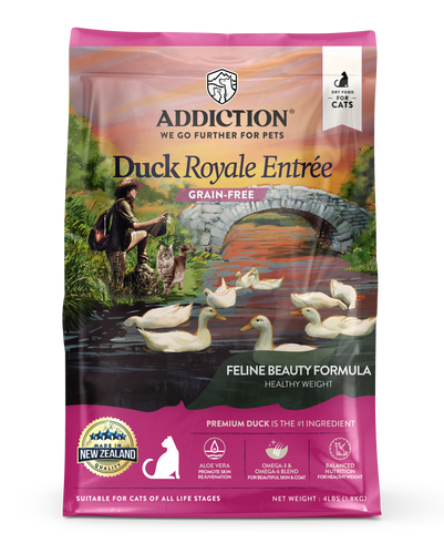 Addiction Duck Royale Entree Kibble for Cats