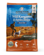 Addiction Wild Kangaroo & Apples - Wild Kangaroo Dry Dog Food, All Life Stage