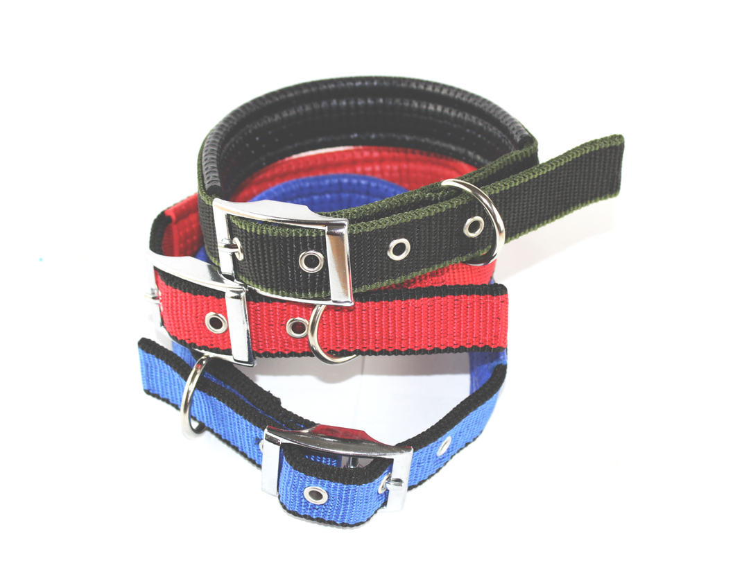 Dog Collar with padding 40mm wide