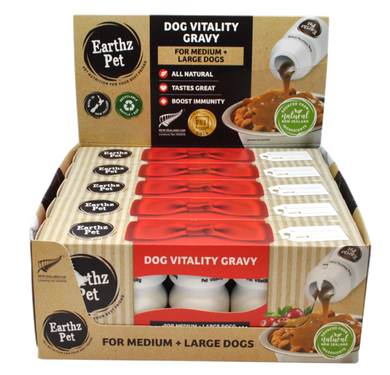 Earthz Pet Vitality Gravy - Chicken Cranberry - 50ml - For Large dogs