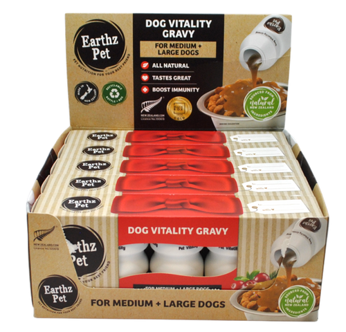 Earthz Pet Vitality Gravy - Chicken Cranberry - 50ml - For Large dogs