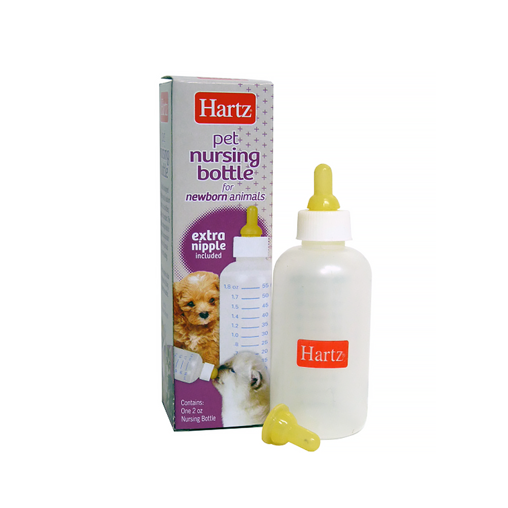 Hartz Pet Nursing Bottle For Newborn Animals - 55ml