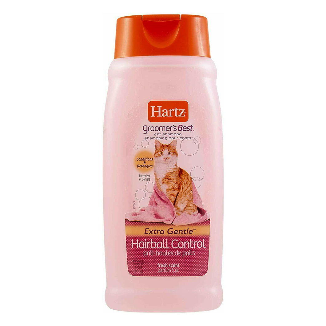 Hartz Hairball Control Cat Shampoo