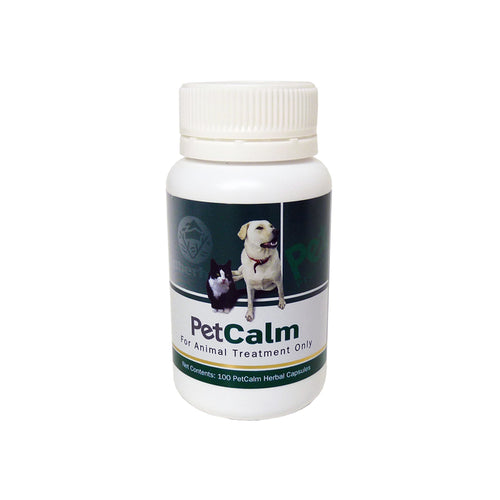 Pet Calm Herbal Anti-Stress Capsules for Dogs