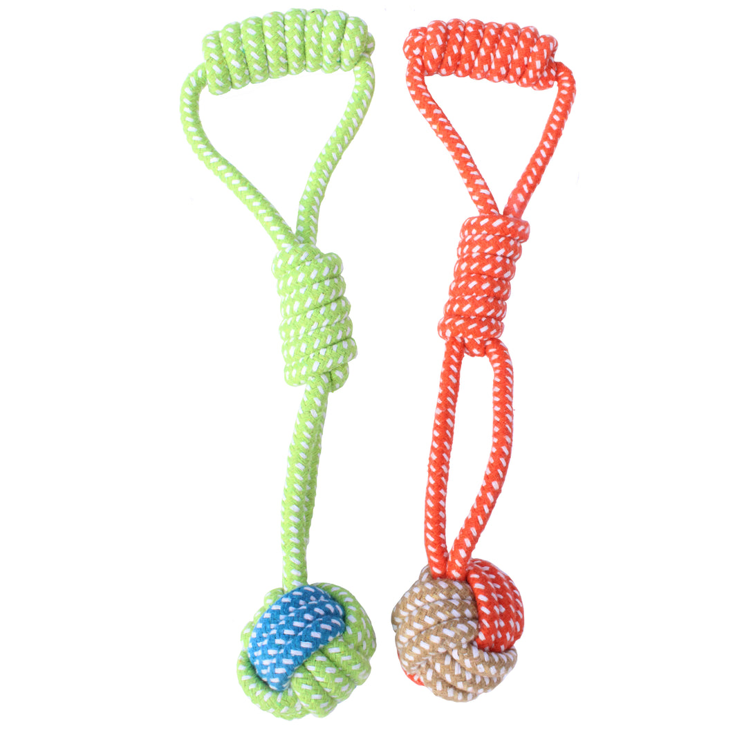 Double Rope Ball Dog Toy